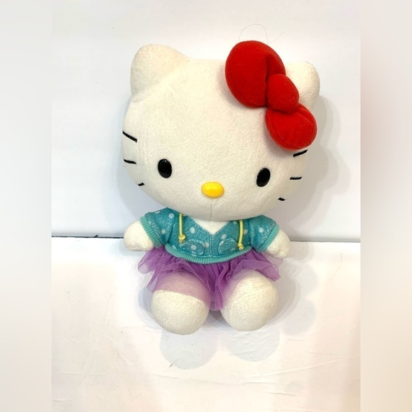 2013 Sanrio Hello Kitty Plush 10” - Picture 1 of 4